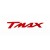 3D-dekal rött för T-Max (1 st.)