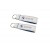 Porte-clés à bande blanc pour modèles R1200/R1150/F650/F800 GS (1 pièce)