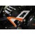 Protection de repose-pieds avant pour KTM 390 Adventure 2020-2023 (orange)