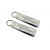 Double sided lanyard keychain white for Iron/Soft tail/Sportster models (1 pc.)