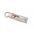 T-Max double sided lanyard keychain white