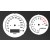 Indicatori contagiri e tachimetro bianchi per Suzuki SV650 N 1999-2000