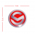 Adesivo emblemi 3D per modelli SYM  (∅ 5 cm)