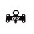 "Smarty" handlebar mount for F800GS / F650GS '08-'12